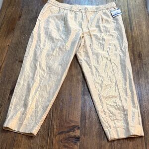 Anne Klein Light Gold glitter Pants